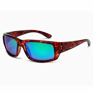 C Fantail/Brine Men‘s Polarized Sunglasses- Outdoor Watersports Rectangular Sunglasses,Boating & Beach and Fishing Sunglasses,Golf Sunglasses-Lightweight Sunglasses