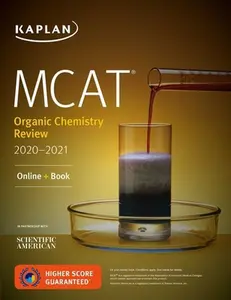 USED-MCAT Organic Chemistry Review 2020-2021: Online + Book by Kaplan Test Prep (Paperback)