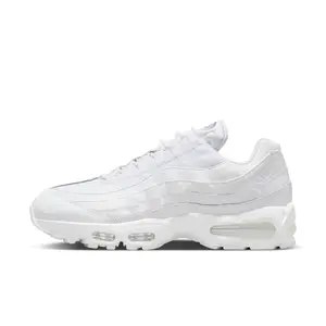 NIKE Men's Athletic Sneaker, Air Max 95 OG "Big Bubble" Leather Trainer with Wavy Panels and Visible Max Air Cushioning