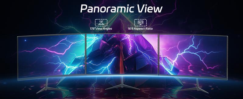 New 180Hz Curved Gaming Monitor for PS5, Xbox & PC 1ms FHD IPS Display | Ultra Smooth FPS, Low Motion Blur, FreeSync New 180Hz Curved Gaming Monitor for PS5, Xbox & PC 1ms FHD IPS Display | Ultra Smooth FPS, Low Motion Blur, FreeSync