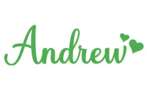 Personalized Custom Name Vinyl Decal Sticker with 2 Hearts