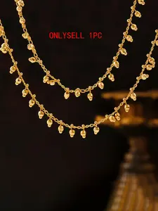 Women's Fashion Jewelry Necklace, Dainty Fashion Jewelry, Elegant Design Pendant & Chain, Perfect Gift for Her, Daily Wear Accessory, Modern Versatile Accessories