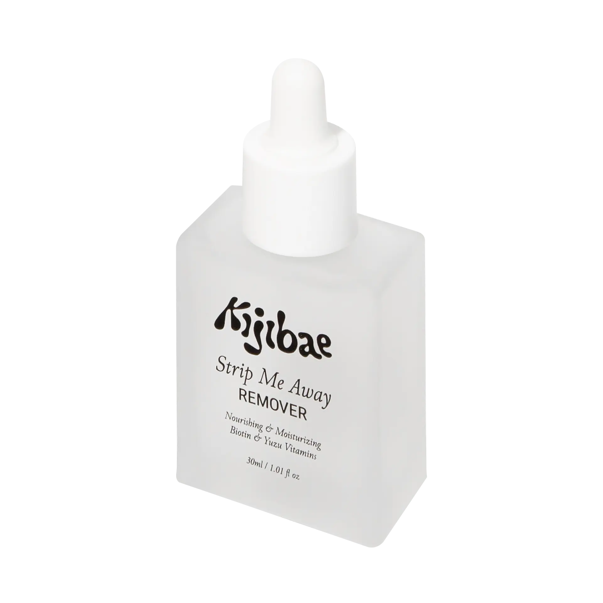 Kijibae Strip Me Away Remover - Non-Damaging, Nourishing, Moisturizing, Biotin, Vitamin