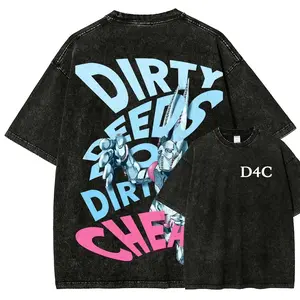 Jojo's Bizarre Adventure Unisex Fit Washed T-Shirt 3