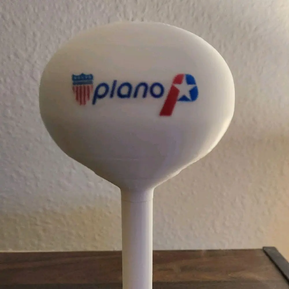 Plano, Texas Bubble Tank Water Tower Replica