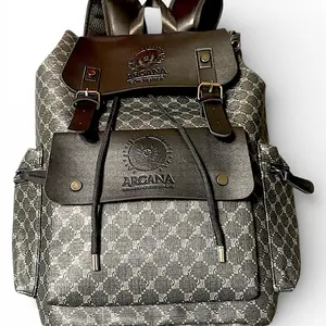 Arcana Limited Edition Backpack with Embossed Logo and Dual Straps