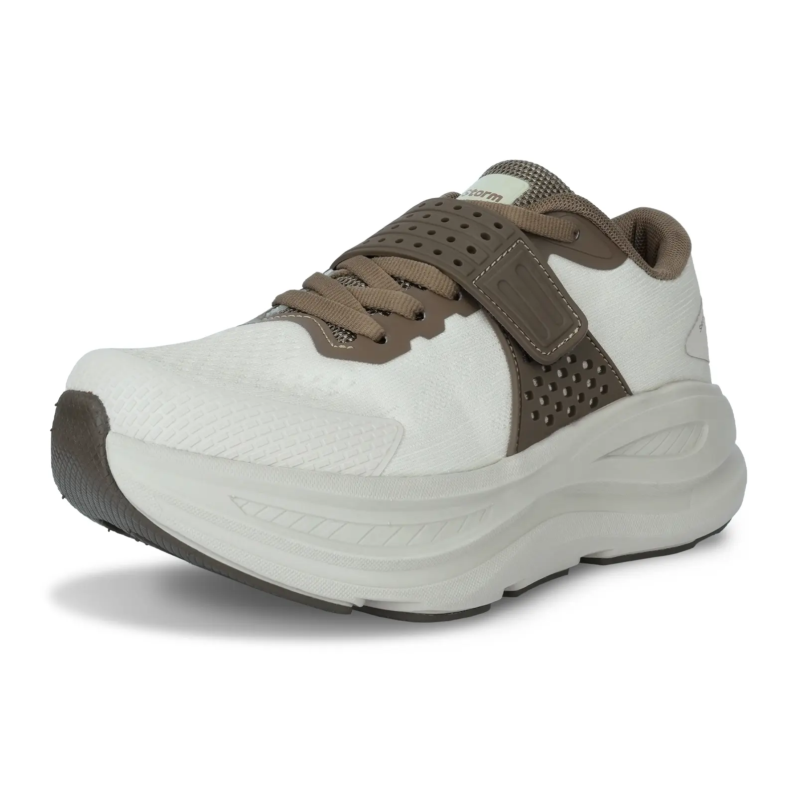 [Size up for men's]Solestorm Sole Chunky Sneakers for Men & Women- High Rebound E-TPU Midsole Running Shoes | Hands-Free Slip-On Walking Shoes with TPU Arch Support | Breathable Ice-Cool Mesh Cross-Trainers for Gym, Fitness & Daily Fashion