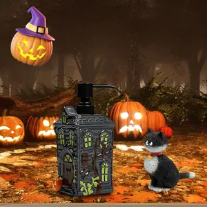 Halloween House Refillable Liquid Bathroom Soap Dispenser