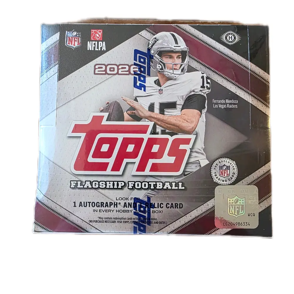 B729- 1-2026 Topps Football Jumbo Box Break