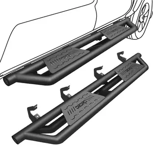 OEDRO 6.5'' Crew Cab Running Boards Compatible with 2019-2025 Chevy Silverado/GMC Sierra 1500, 2020-2025 Silverado/Sierra 2500HD 3500HD