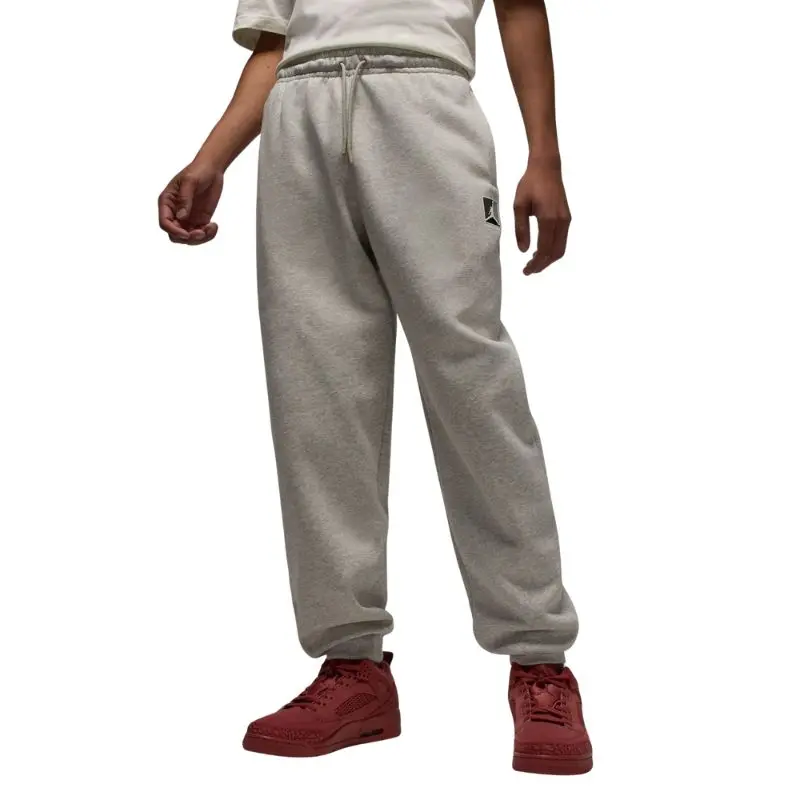 Air Jordan Brooklyn Fleece Pants - Men's, Smooth, Ribbed, Menswear, Soft, Baggy, Cotton, Elastic, Pocket, Clothes, Casual, Male Fleece Pants, Drawstring, Loose-Fitting, Machine Washable, Ribbed Cuffs