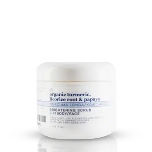 Candee Skin Kojic Acid Organic Turmeric Lip Body & Face Scrub