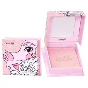 Benefit Cosmetics Tickle Golden Pink Powder Highlighter Benefit Cosmetics Tickle Golden Pink Powder Highlighter