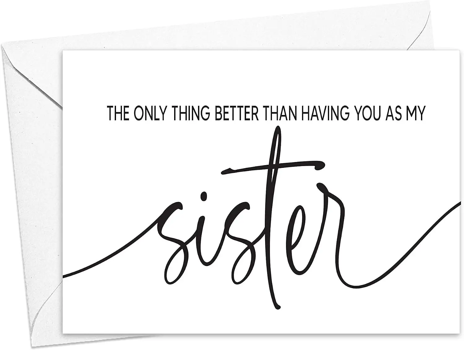 Will You Be My Maid of Honor Proposal Card for Sister, Greeting Card for Bridesmaid Proposal Box, Best Friend Bridal Party from Bride (Sister/Maid of Honor)