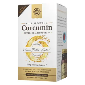 Solgar Full Spectrum Curcumin Liquid Extract 90 Softgels