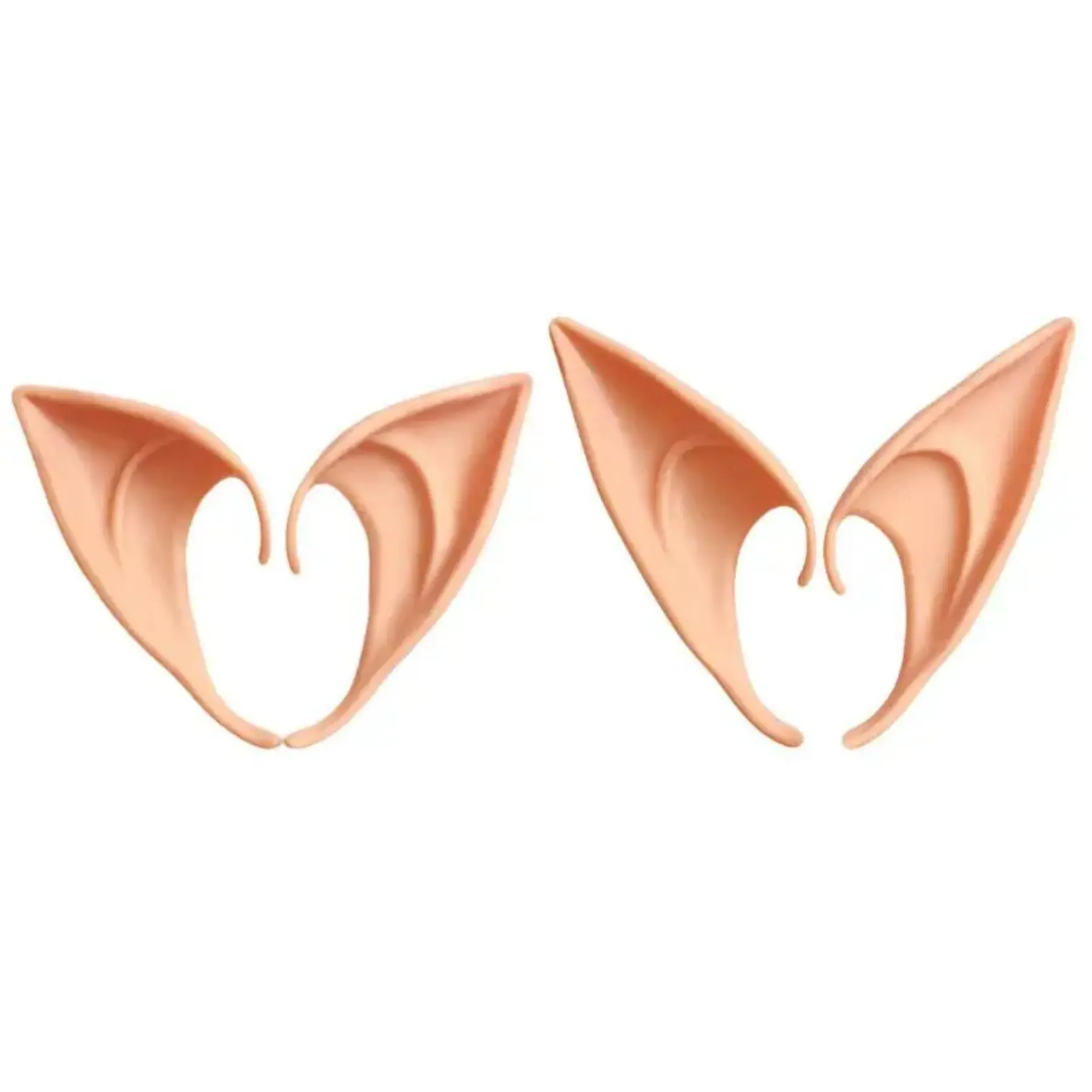 Elf Ear Artificial Leather Makeup Props, Pair Party Decorations, Photo Studio Accessories, Holiday Costume Accessories, Party Event Props, Party Decoration Supplies, Party Accessory, Party Supply