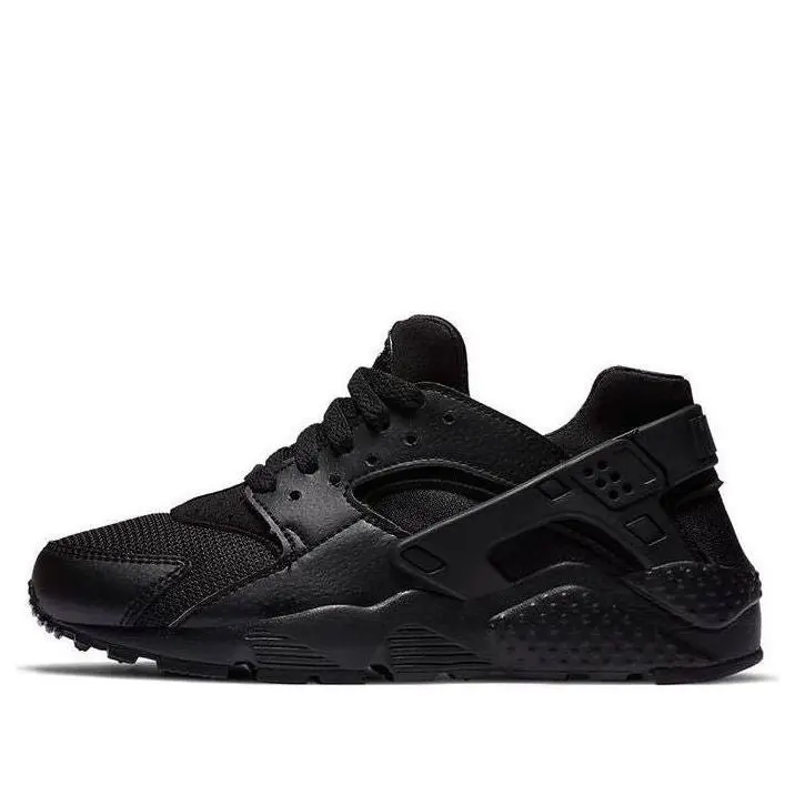 (GS) Nike Huarache Run 'Triple Black' 654275-016