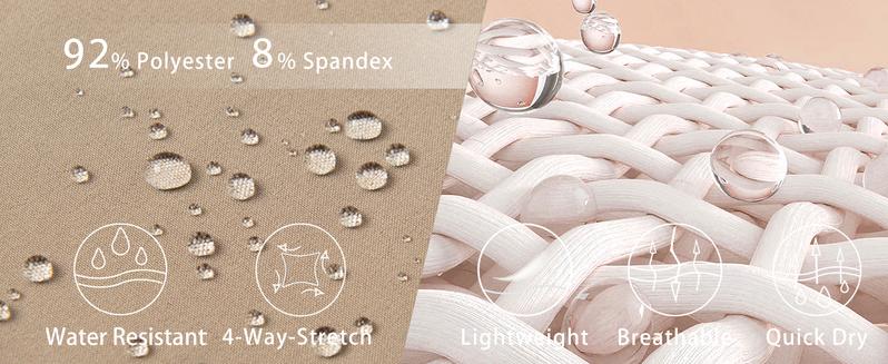 MAGCOMSEN 2/3 Pack Men's Hiking Shorts 9" Quick Dry Athletic Shorts with Zipper Pockets for Gym Workout Basketball Running Outdoorfun FallFreshness