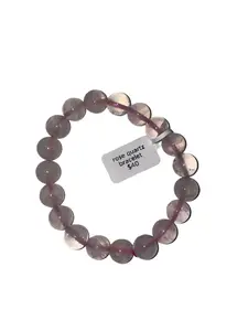 Rose Quartz Bracelet (Sphere Beads)