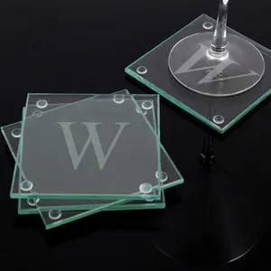 Personalized Glass Coasters (Set of 4)