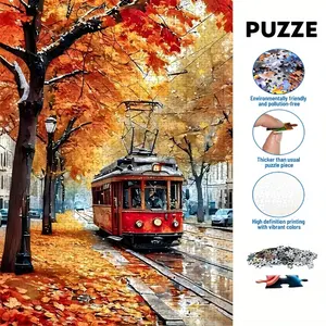 Large Paper Puzzle DIY Kit, Durable Seamless Design, Perfect Gift for Birthdays & Holidays, Ideal for Home Decor & Interactive Games
