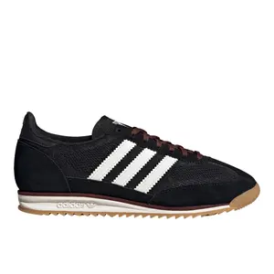 adidas Womens Sl 72 Og Lace Up Sneakers Shoes Casual - Black