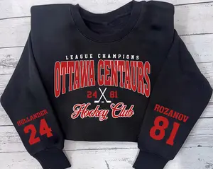 Ottawa Centaurs League Champions Shirt, 24 x 81 Hockey Club Hoodie, Heated Rivalry Bookish Gift