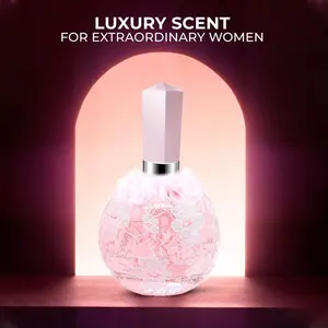 Beauty Rose Women's Perfume Spray 3.4 Fl Oz Natural Rose Scent for Timeless Elegance & Confidence 100ml Eau de Parfum Long-Lasting Floral Fragrance