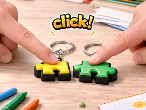 Mini Click Puzzle Pieces– 2 Pack