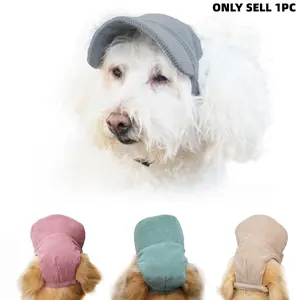 1pc Pet Baseball Cap, Outdoor Sun Protection Pet Hat, Breathable Pet Headwear for Small Medium Large Dogs & Cats, Pet Supplies