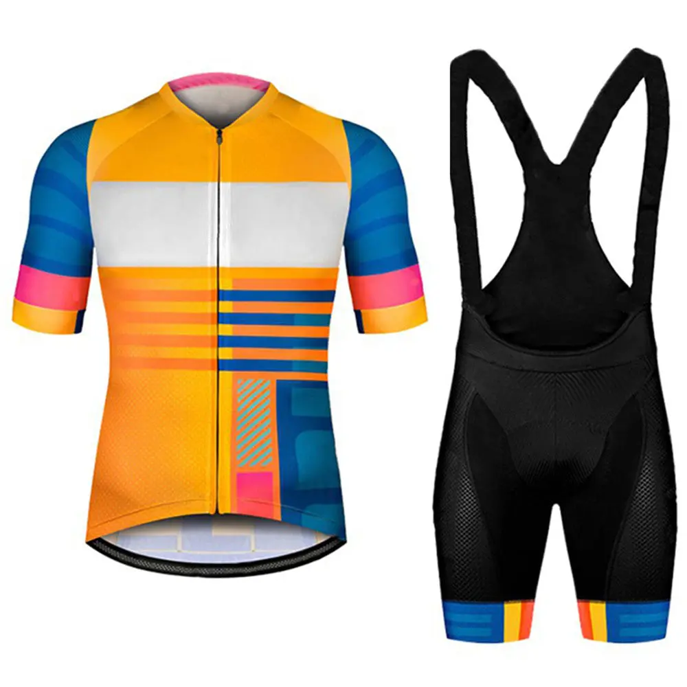 Short-sleeved Bib Cycling Jersey Suit Bicycle Short-sleeved Bib Cycling Jersey Suit Bicycle