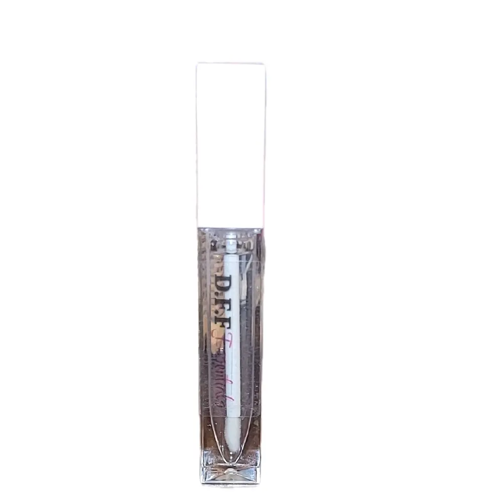 D.F.F ESSENTIALS "Glass Slipper" Ultra CLEAR LIPGLOSS Glossy Moisturizing Lipgloss for Full and Attractive Lips - Lipstick Hydrating Cosmetic Hydrate Makeup
