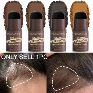 1PC Waterproof and Stain-proof, Fill The Hairline, Make Up The Color of Beard, Delicate Powder, Color Rendering, Hairline Powder, Must-have Daily Makeup, Root Touch Up