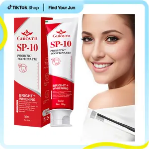#cozyvibes #feffortlessbeauty SP-10 Probiotic Whitening Toothpaste with Nicotinamide &Phytate -100g,Stain Removal, Brightening, Fresh GumProtection