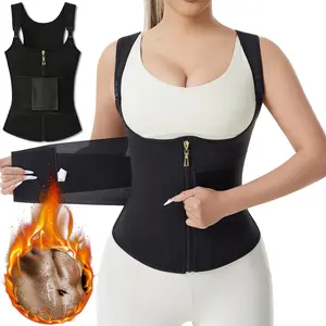 Waist Trainer for Women, Tummy Control Sports Girdle, Compression Workout Body Shaper with Adjustable Shoulder Strap Shapewear