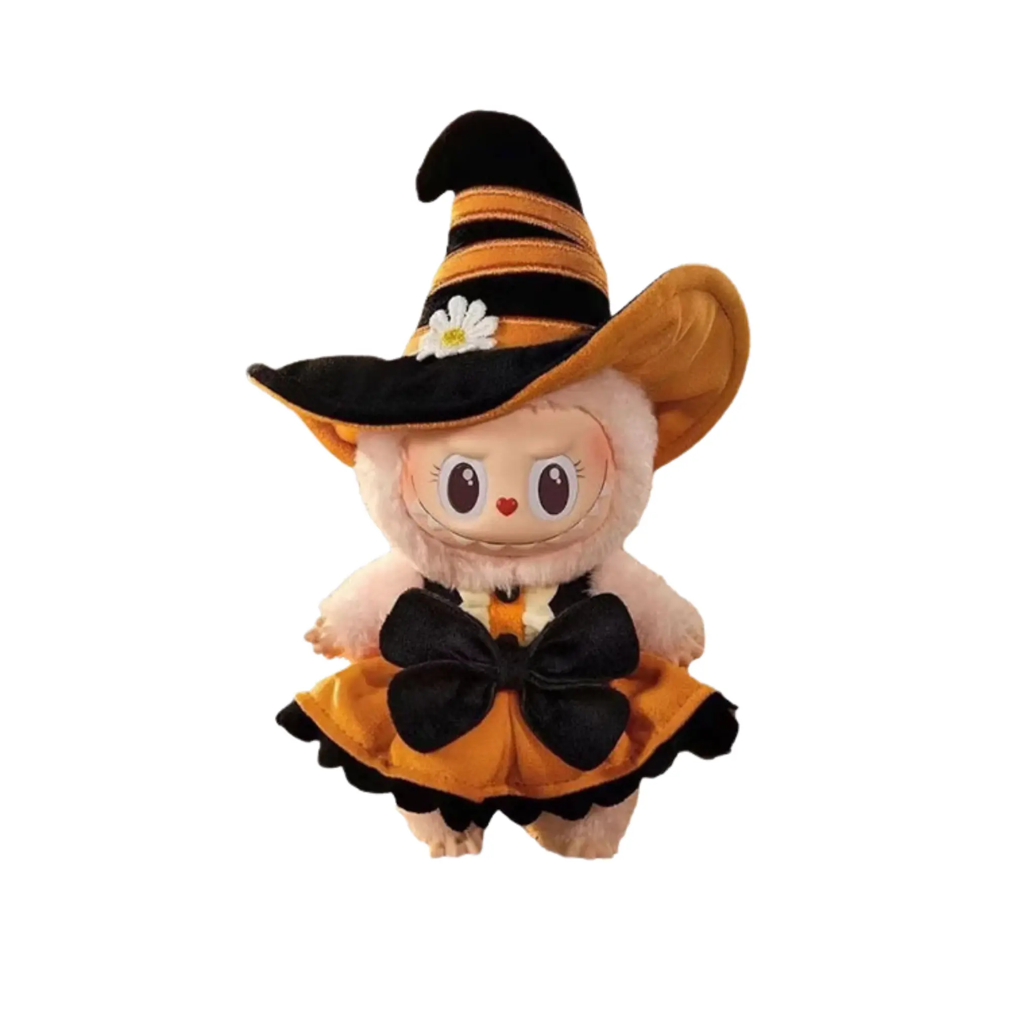 Pop Mart The Monsters Labubu Mokoko Magic of Pumpkin Vinyl Plush Pendant