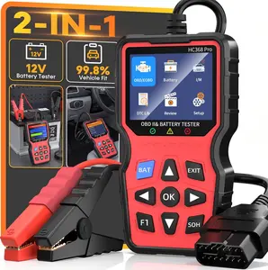 OBD2 Scanner with Battery Tester