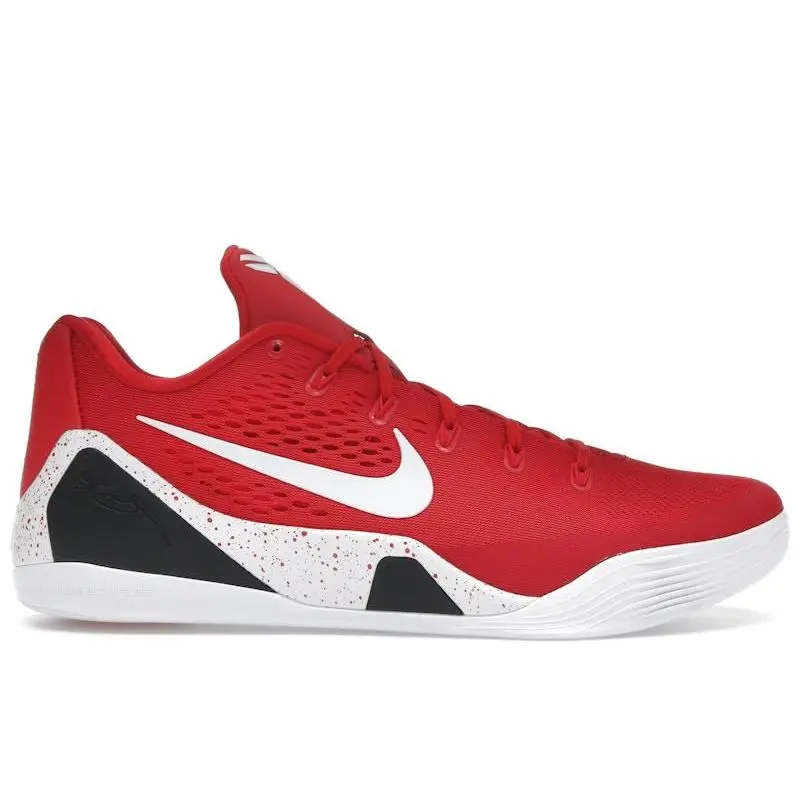 Nike Kobe 9 EM Low Protro TB University Red Basketball Shoes for Men & Women – Performance Sneakers with Engineered Mesh Upper, Responsive Cushioning, Enhanced Traction, Low-Top Design, and Kobe Bryant Signature Style for Competitive Basketball & Training