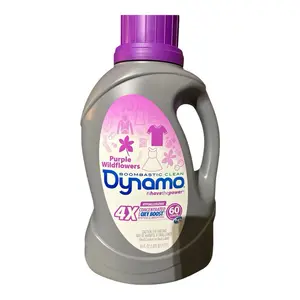 Dynamo Bombastic Laundry Detergent 60 oz Sunshine Vetiver Scent Hypoallergenic Concentrated with Oxygen Boost for 60 Loads