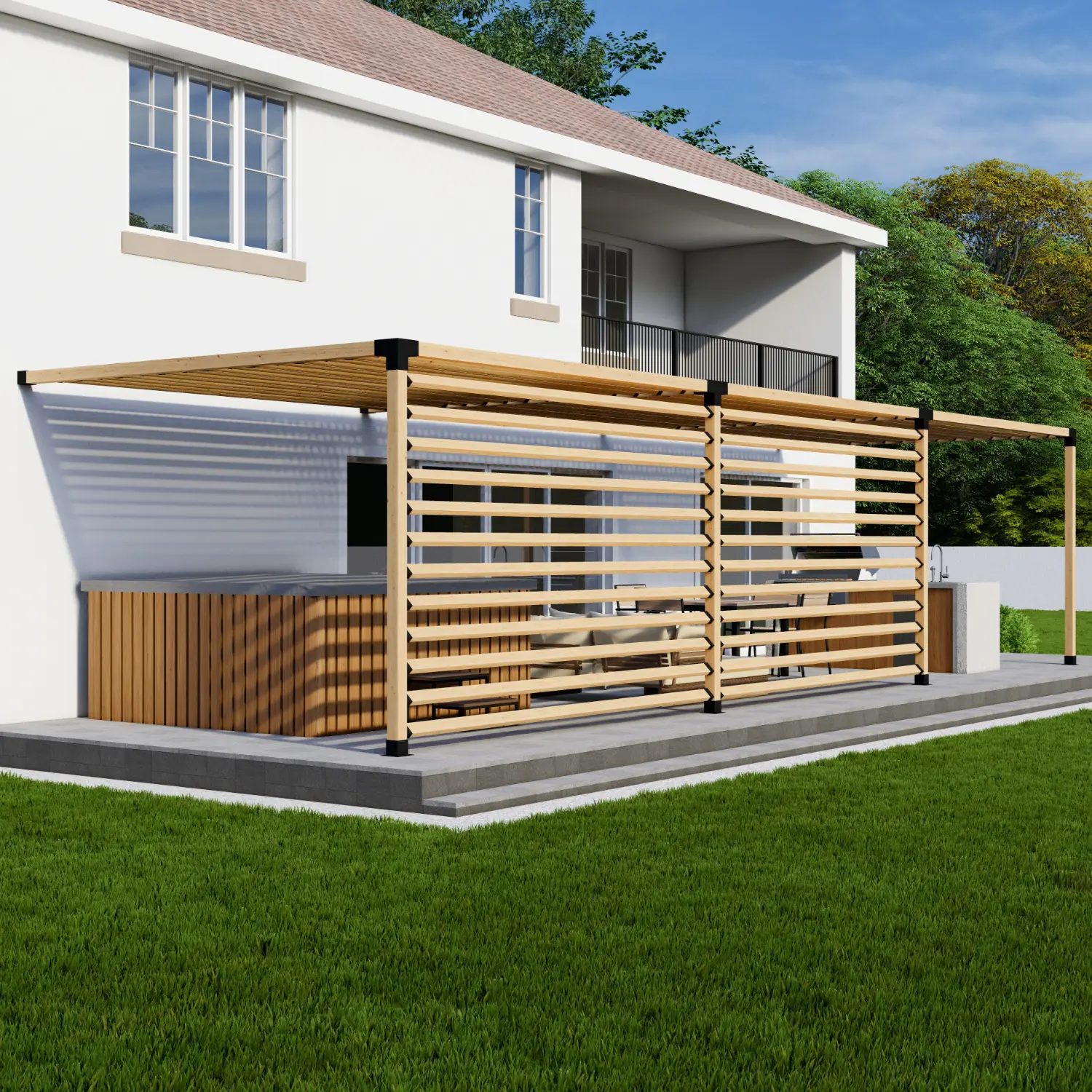 Backyard Pergola Kit
