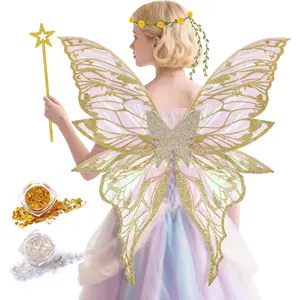 Adult Fairy Wings for Woman, Halloween Costumes for Women Dress Up, Butterfly Wings for Girls Fairy Adult Women