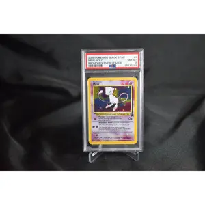 Mew Black Star Pomo Holo PSA 8