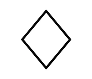 Diamond Cookie Cutter - Playing Card Cookie Cutters - Diamond Suit Fondant Cutter - Diamond Topper - Poker Night Cookies - Card Cookies