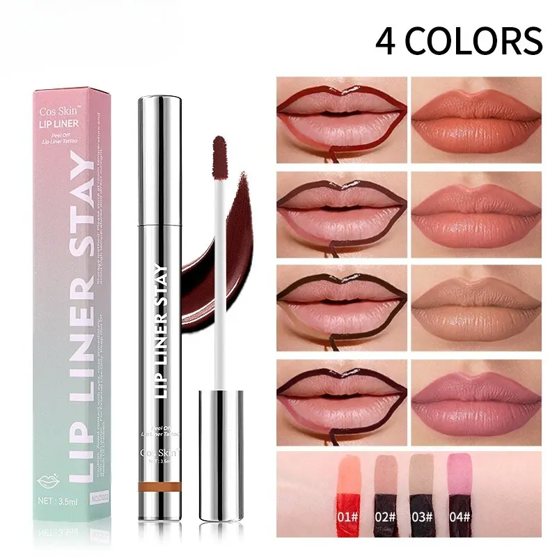 Tear Off Lip Glaze Lipgloss Natural Matte, Waterproof, White, Not Easy To Touch Cup Makeup Cosmetic Tear Off Lip Glaze Lipstick, Peelable Lip Stain Peel Lip Glaze Lipliner