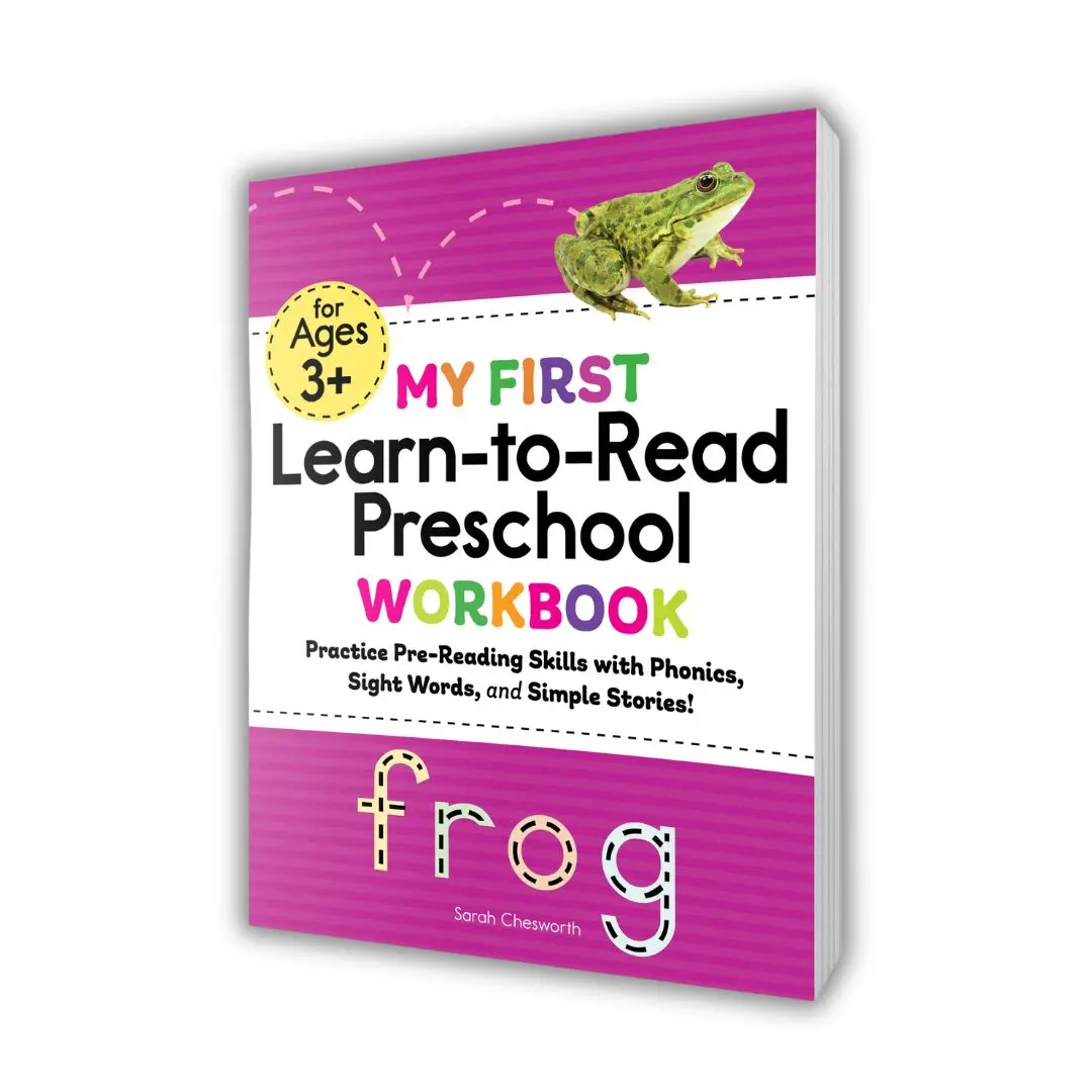 My First Learn-to-Read Preschool Workbook – Phonics, Sight Words & Reading Practice for Ages 3–5