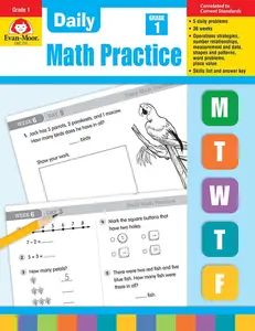 Daily Math Practice - Grade 1