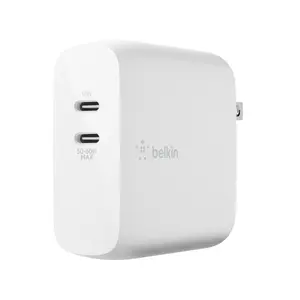 Belkin BoostCharge Pro Dual USB-C PD GaN Wall Charger 68W