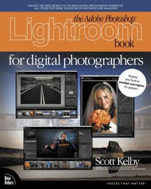 USED-The Adobe Photoshop Lightroom Book for Digital Photographers by Scott Kelby (Paperback)