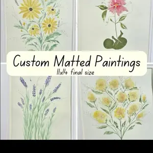 Custom 11x14 Water Color Painting
