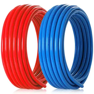 1/2" 150ft, 75ft x 2, PEX-B Pipe, Red & Blue & Cutter